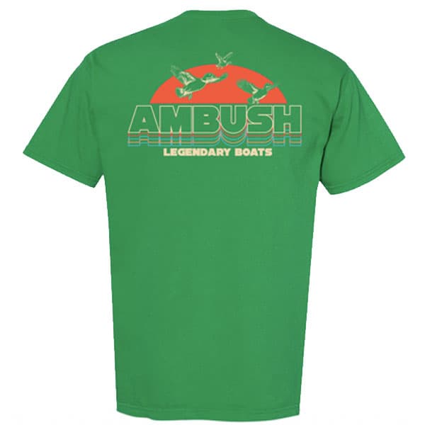 Ambush 90's Retro T-Shirt Green - Back