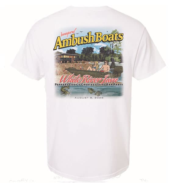 White River T-shirt - Back